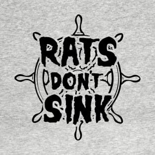 Rats Don't Sink - Helm logo T-Shirt